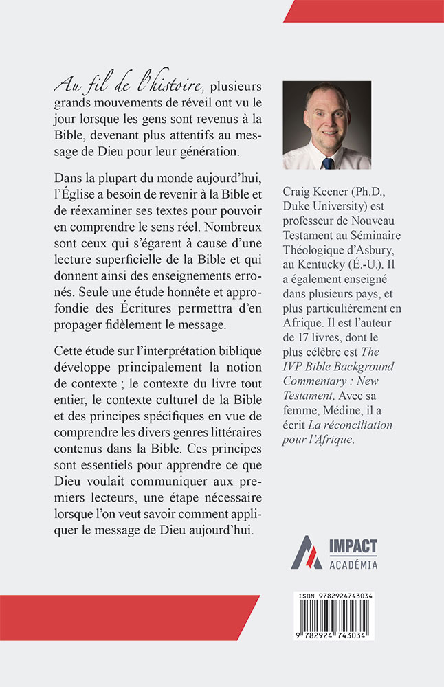 Image #1 du produit Interprétation biblique Image #1 du produit Interprétation biblique