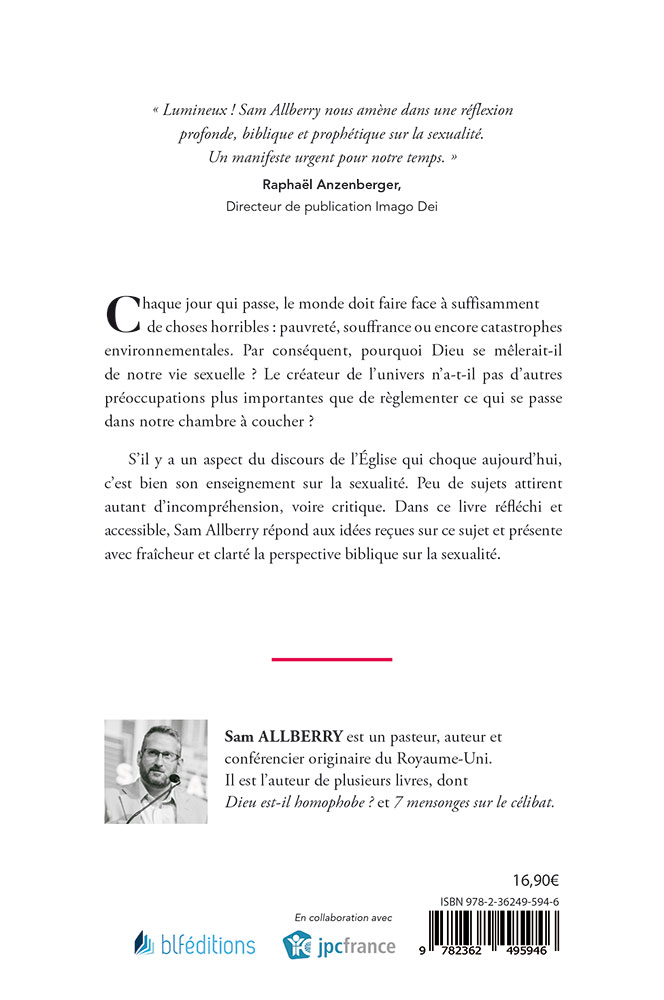 Image #1 du produit Pourquoi Dieu se mêlerait-il de ma vie sexuelle ? Image #1 du produit Pourquoi Dieu se mêlerait-il de ma vie sexuelle ?