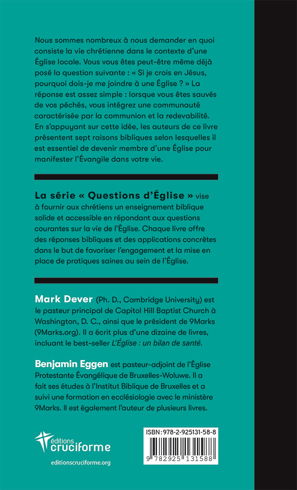 Image #1 du produit Pourquoi devrais-je faire partie d'une église locale ? Image #1 du produit Pourquoi devrais-je faire partie d'une église locale ?