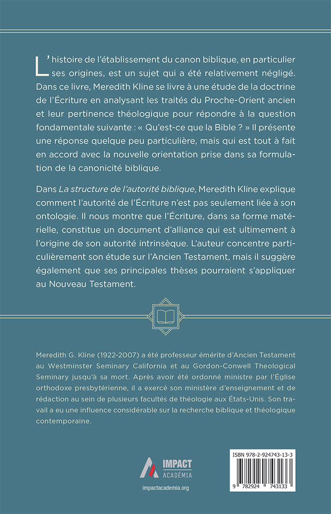 Image #1 du produit La structure de l'autorité biblique Image #1 du produit La structure de l'autorité biblique