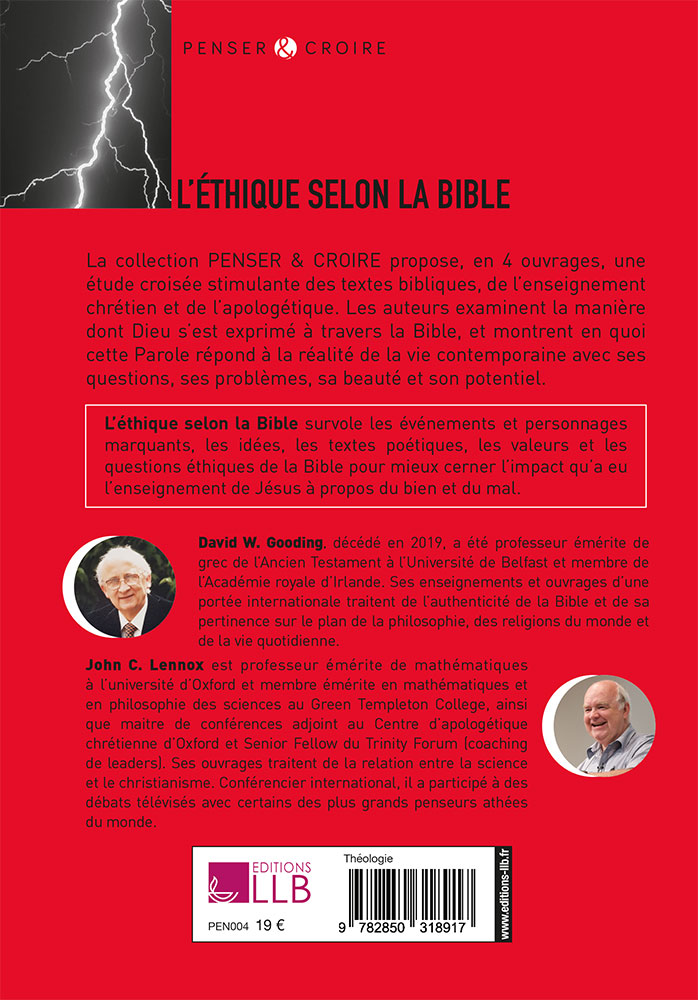 Image #1 du produit L'éthique selon la Bible Image #1 du produit L'éthique selon la Bible
