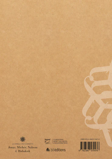 Image #1 du produit La Bible en carnets - Jonas, Michée, Nahum & Habakuk