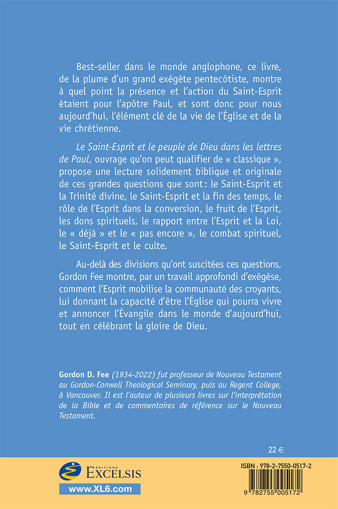 Image #1 du produit Le Saint-Esprit et le peuple de Dieu dans les lettres de Paul