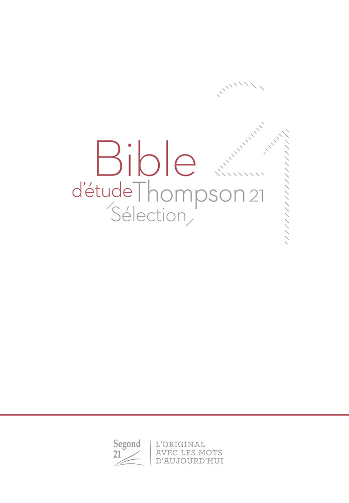 Bible d'étude Thompson 21 Sélection blanche