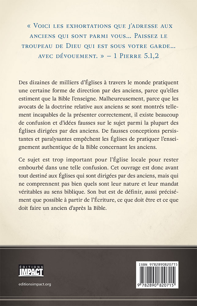 Image #2 du produit Les anciens Qu'en dit la Bible ?