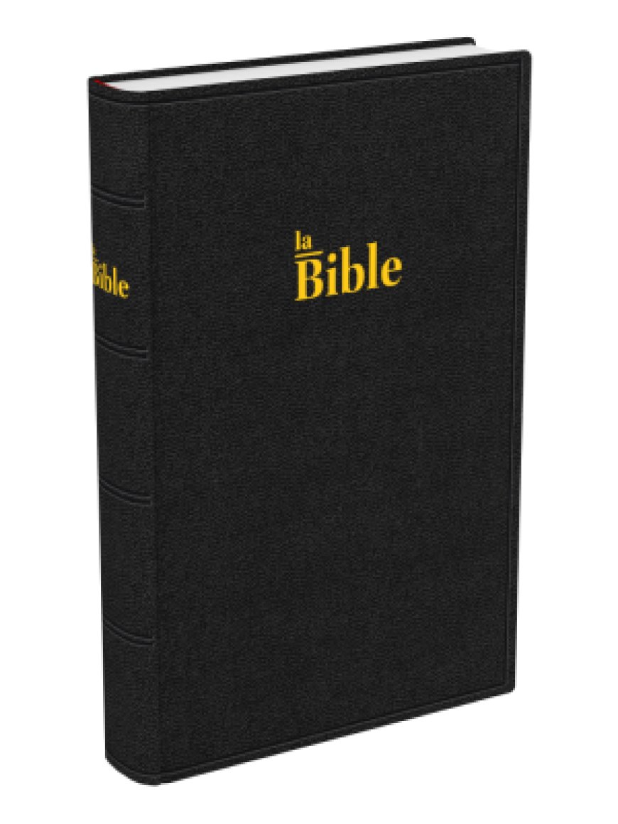 Bible Darby format moyen rigide noire