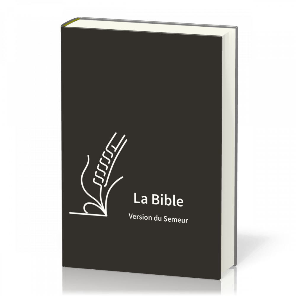 Image #0 du produit Bible Semeur 2015 semi-rigide noire zipper