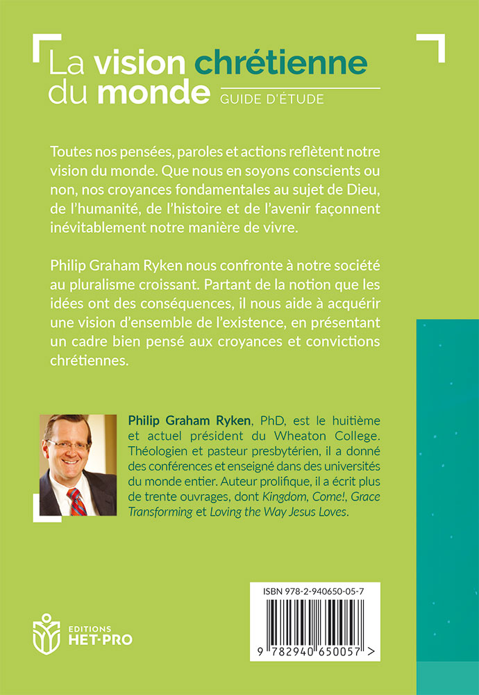 Image #1 du produit La vision chrétienne du monde - Guide d'étude