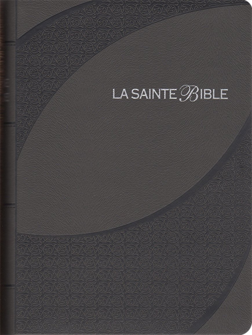 Bible SG 1910 moyen gris foncé avec onglets