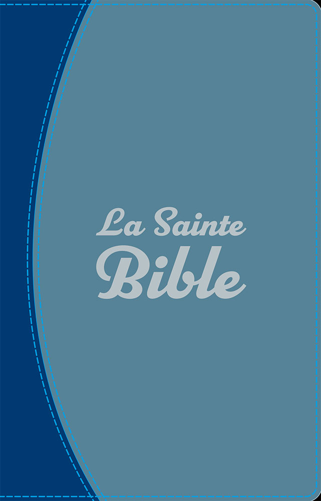 Bible Segond 1910 de poche souple duo bleu