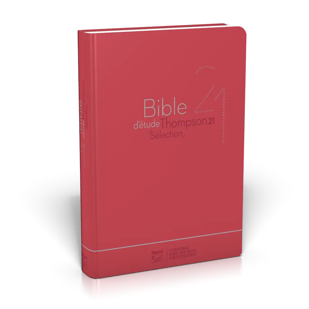 Image #1 du produit Bible d'étude Thompson 21 Sélection rouge