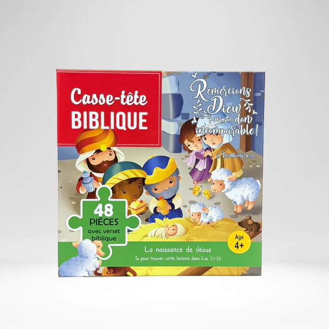 Casse-tête biblique : La naissance de Jésus