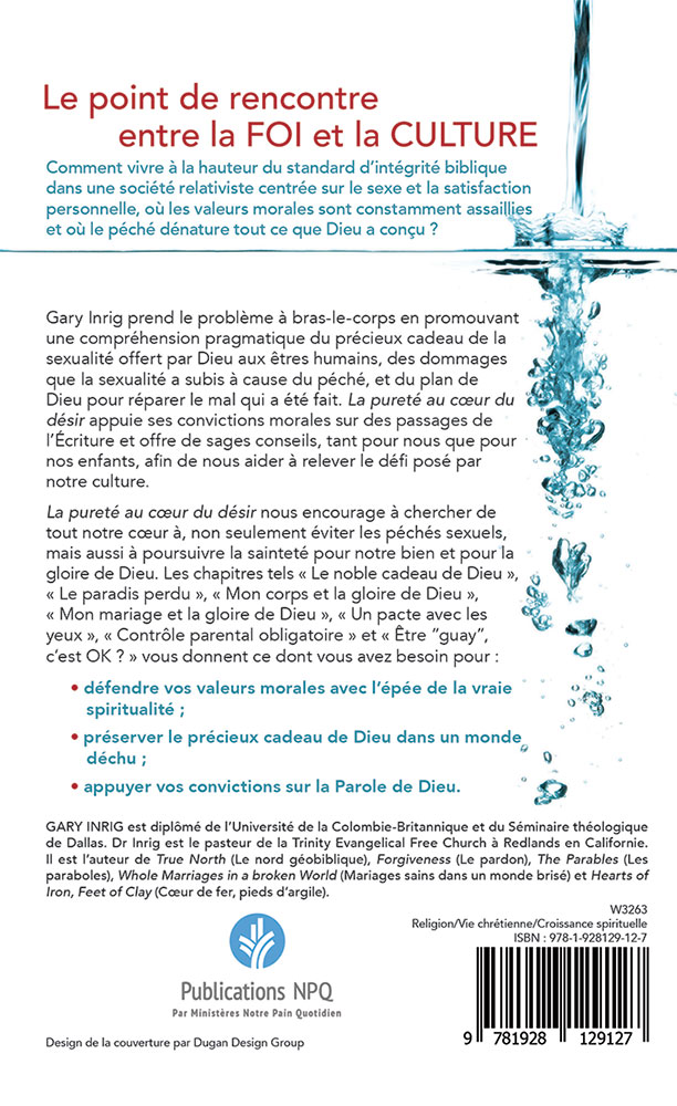Image #1 du produit La pureté au coeur du désir