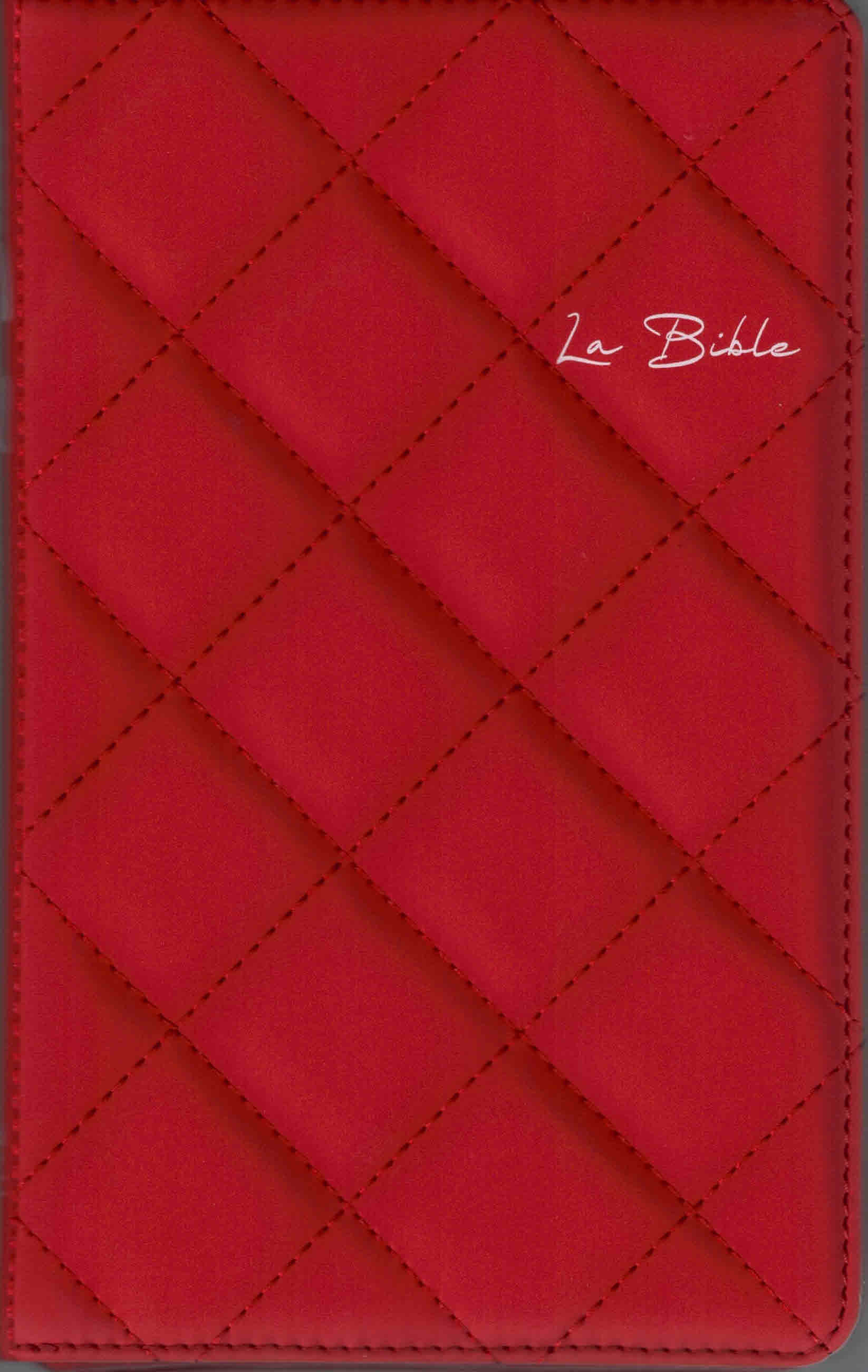 Bible SG 21 Slim matelassée rouge