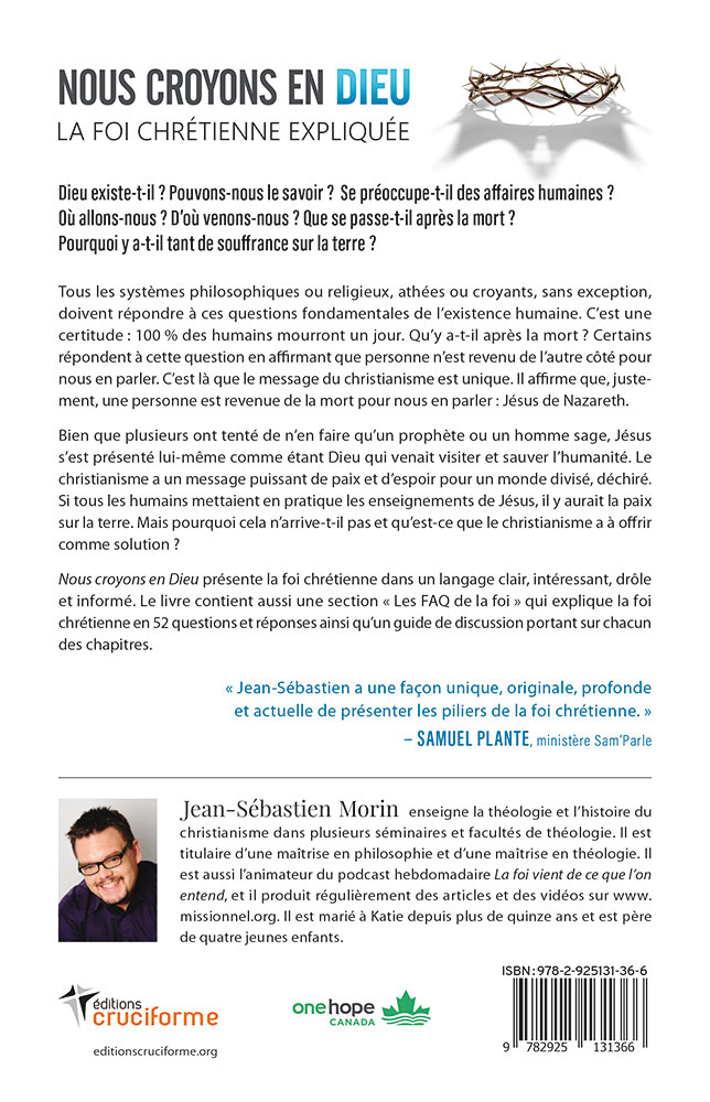 Image #1 du produit Nous croyons en Dieu
