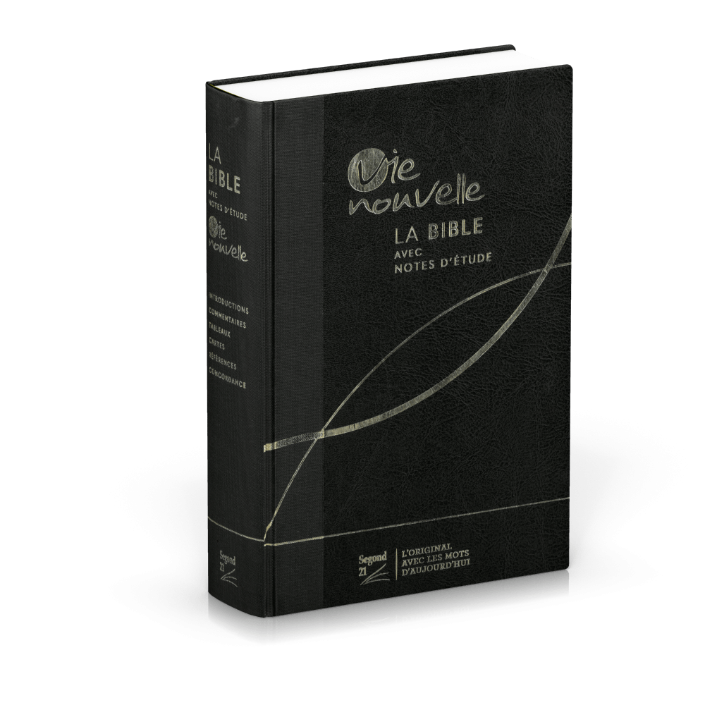 Image #1 du produit Bible d'étude Vie Nouvelle SG 21 toilée noire