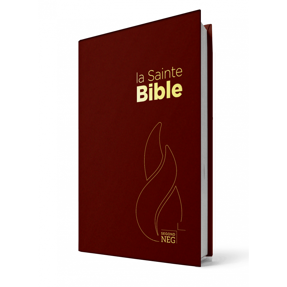 Bible NEG compact rigide grenat