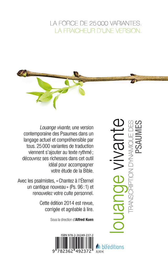Image #1 du produit Louange vivante broché
