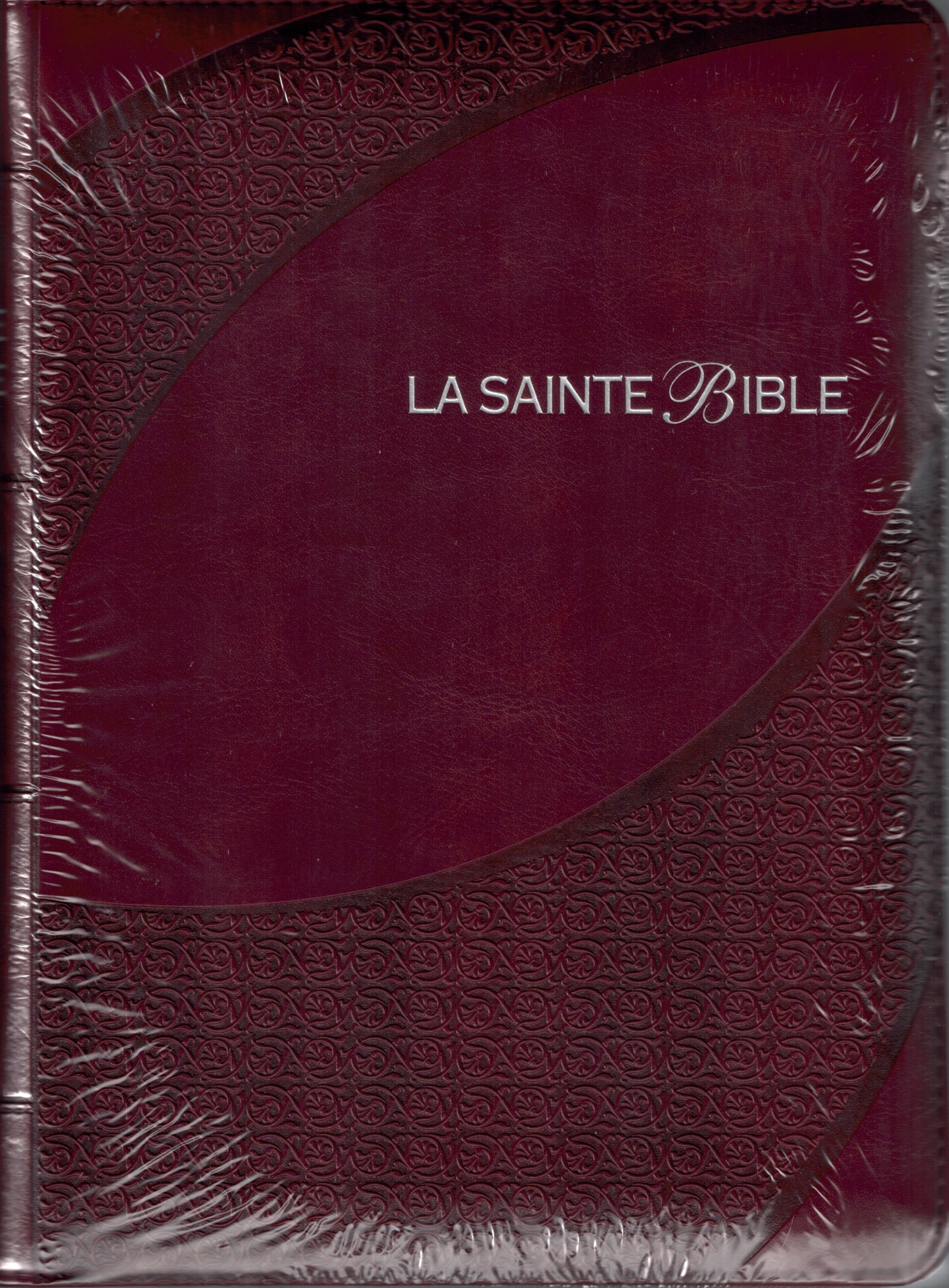 Bible SG 1910 moyen bordeaux avec onglets et zipper