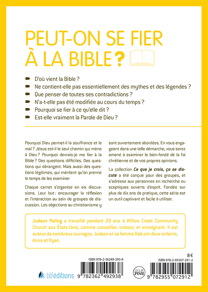 Image #1 du produit Peut-on se fier à la Bible ?