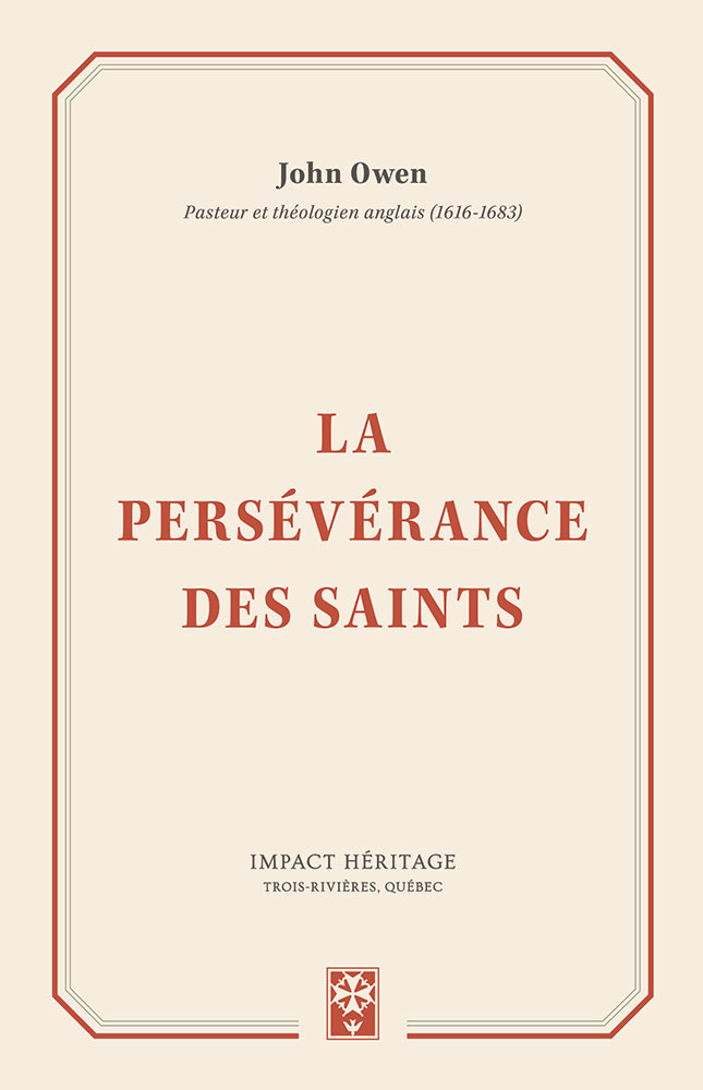 La persévérance des saints