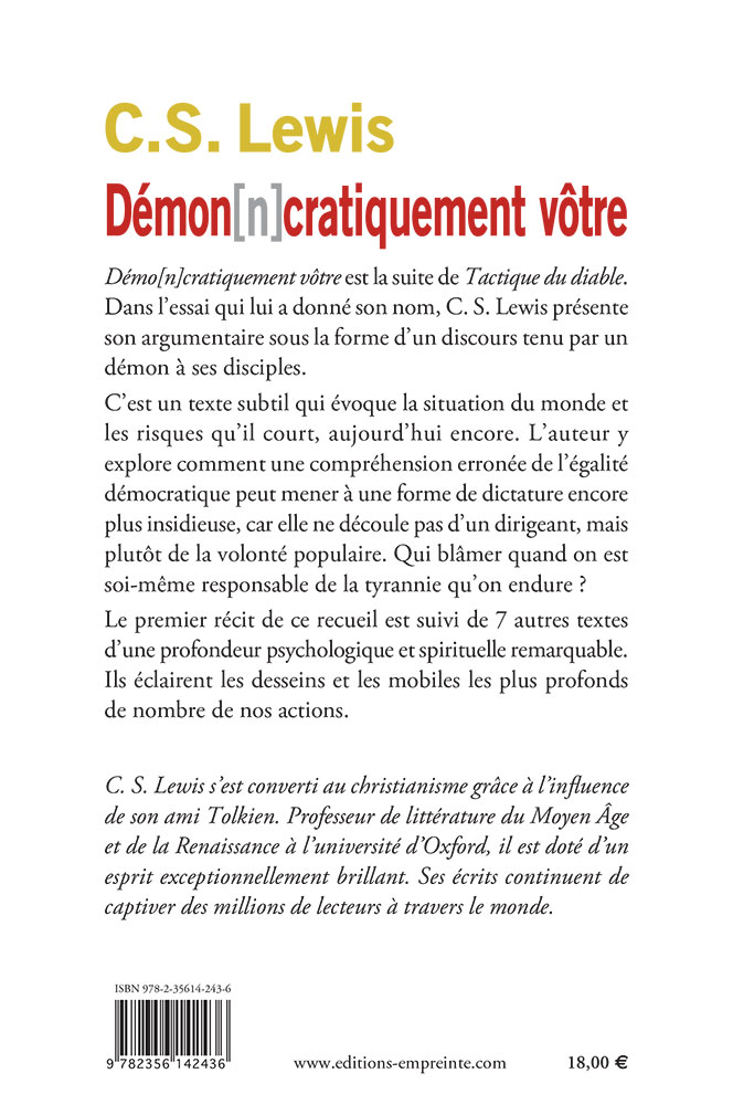 Image #1 du produit Démo(n)cratiquement vôtre