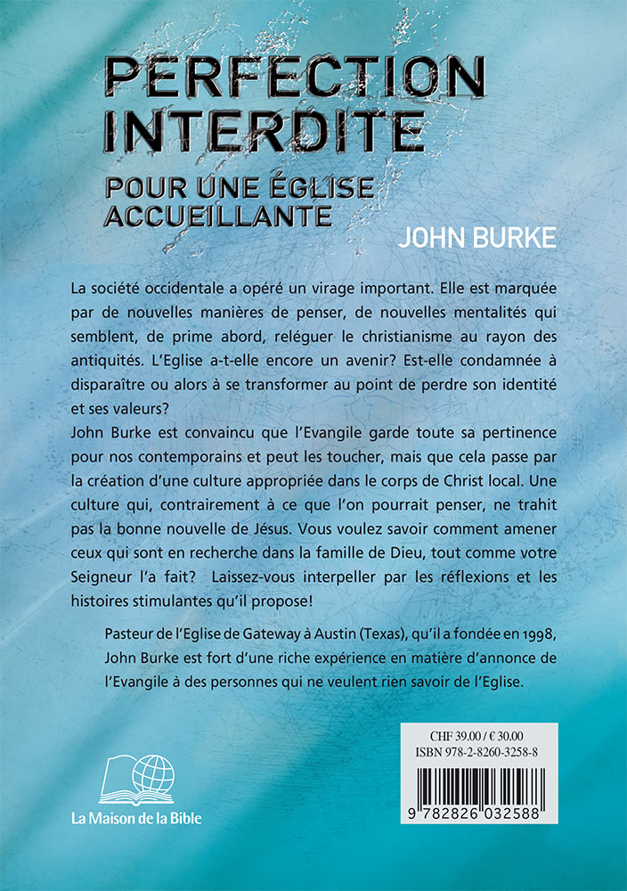 Image #1 du produit Perfection interdite pour une église accueillante