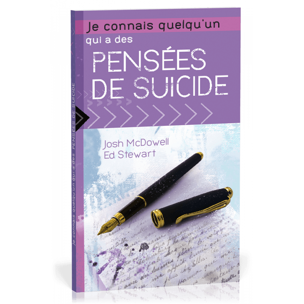 Je connais quelqu'un qui a des pensées de suicide