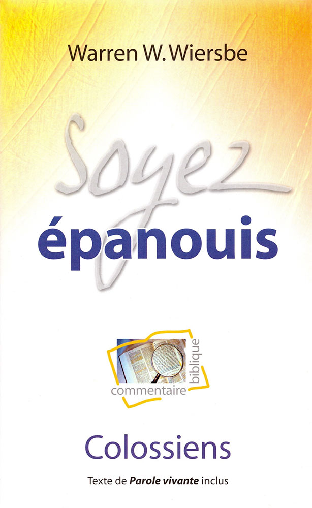 Soyez épanouis