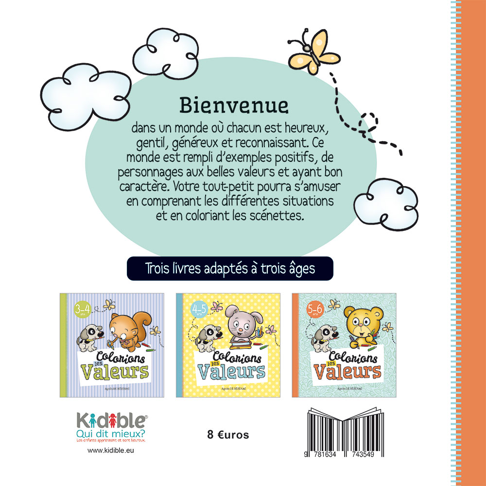 Image #1 du produit Colorions les Valeurs (5-6 ans)