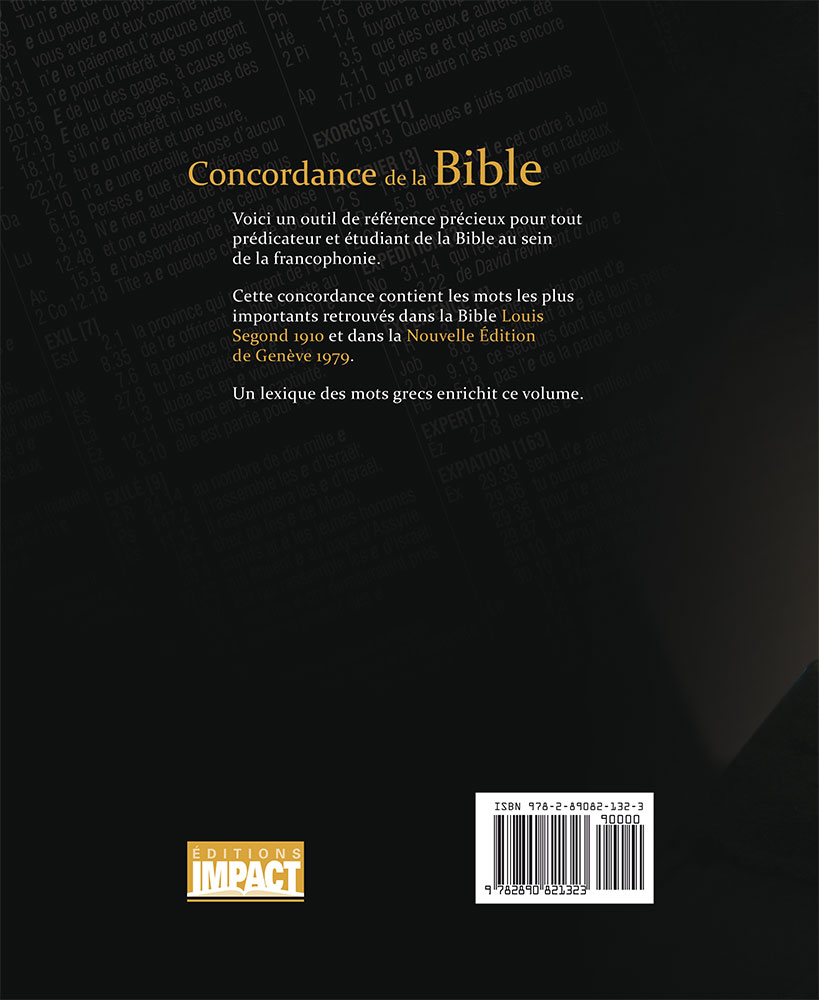 Image #1 du produit Concordance de la Bible