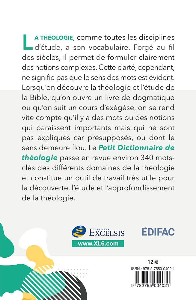 Image #1 du produit Petit dictionnaire de théologie