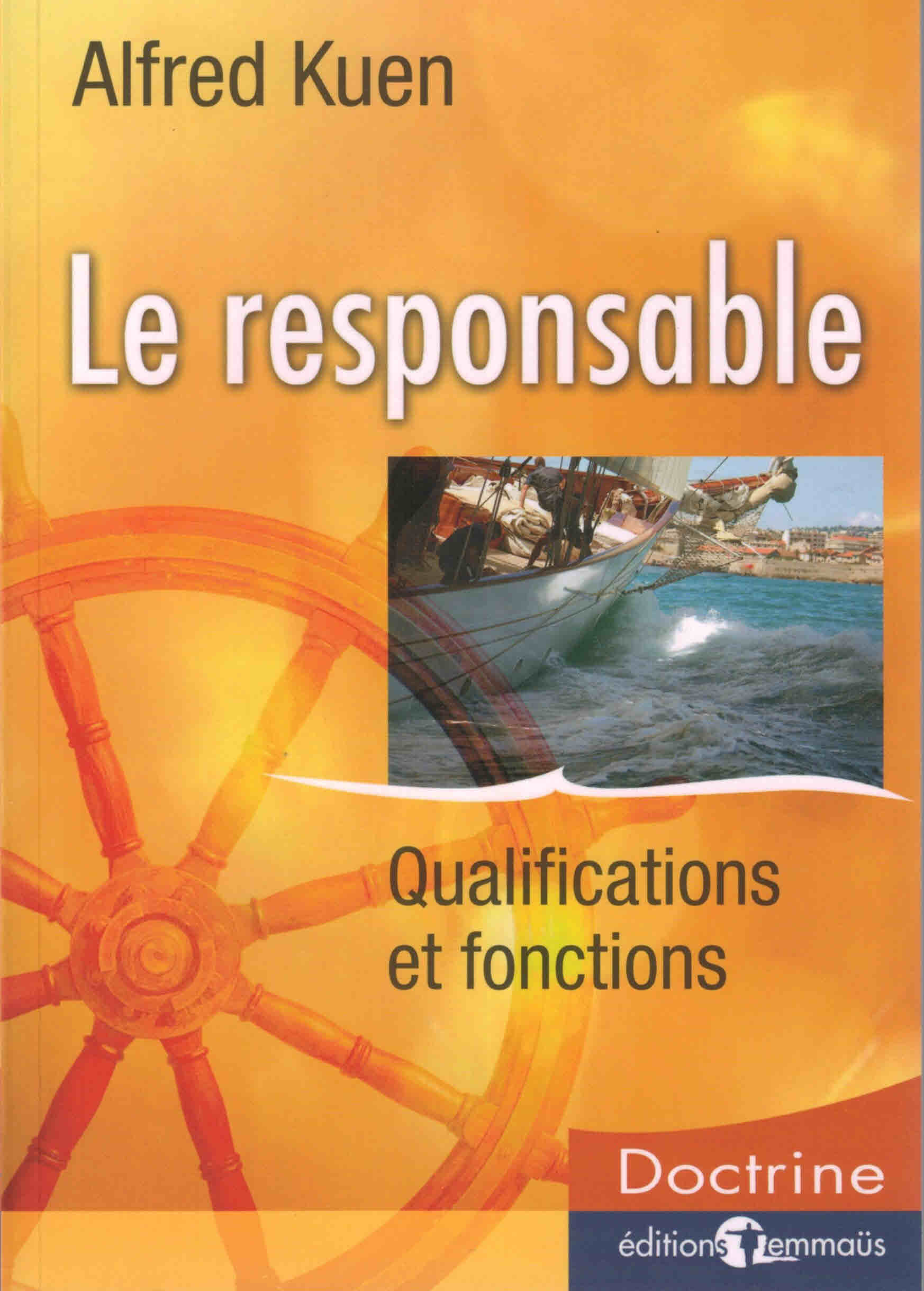 Le responsable Qualifications et fonctions