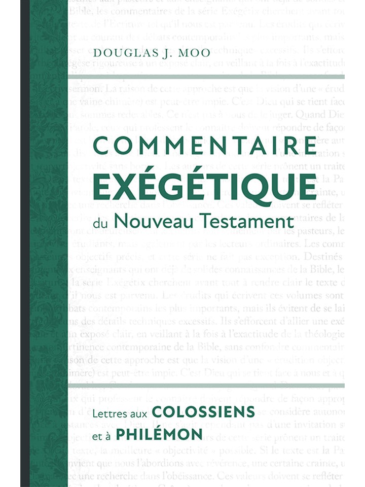 Commentaire exégétique du Nouveau Testament