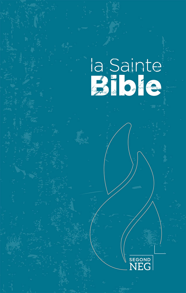 Bible NEG compacte rigide imprimée bleue