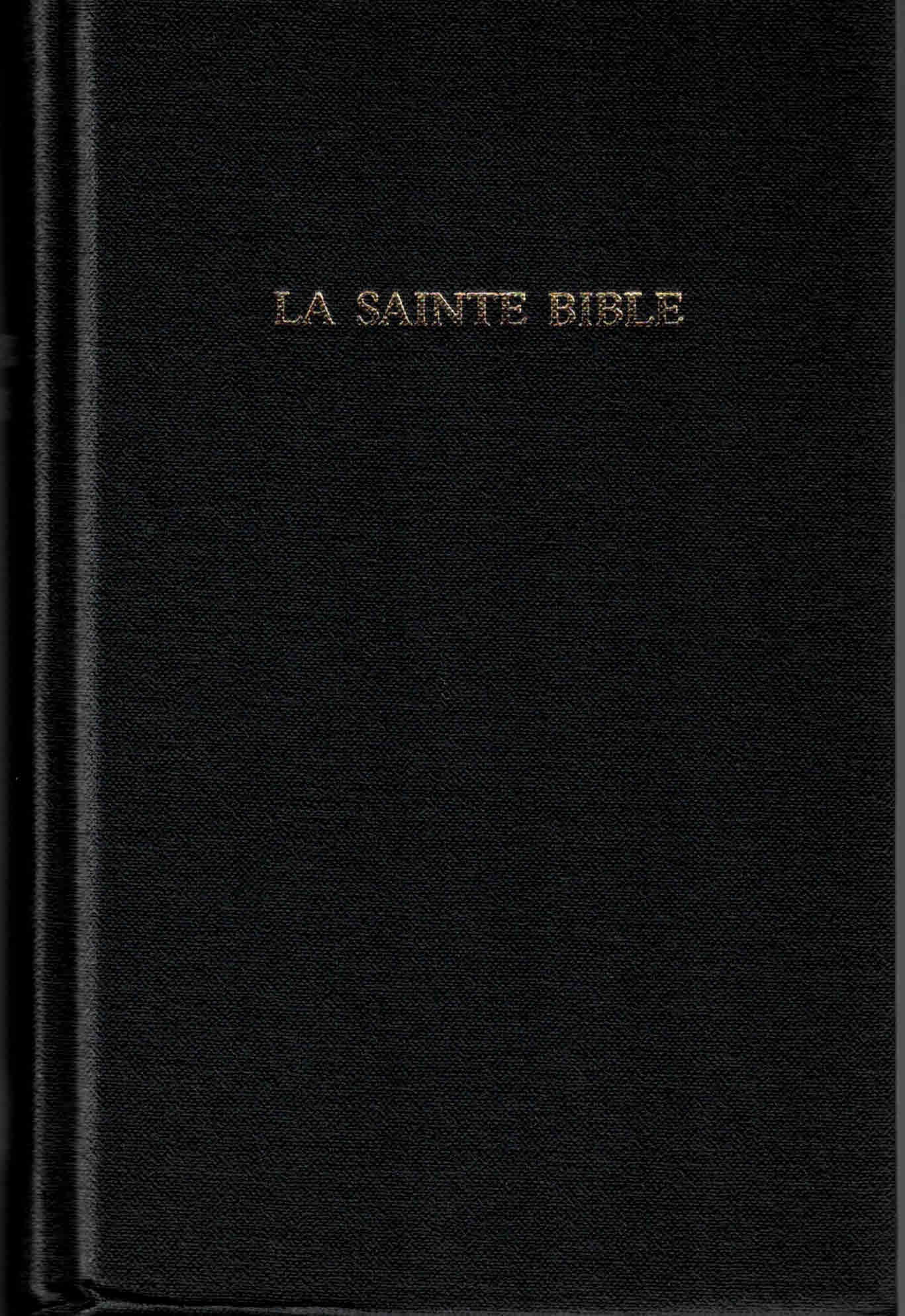 Bible SG 1910 Compacte rigide noir