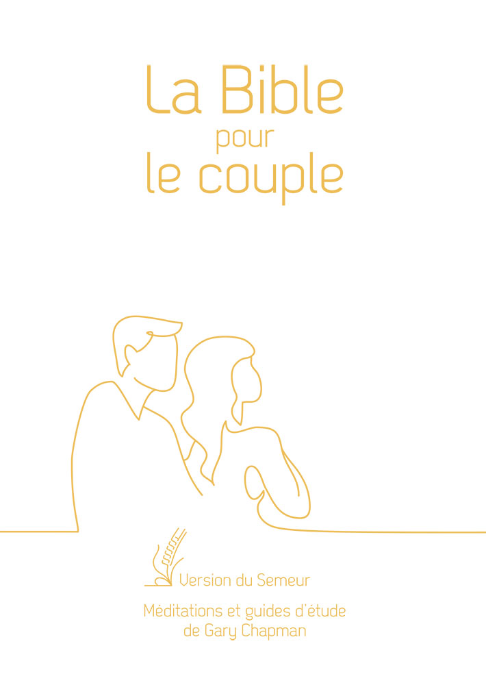 Bible Semeur 2015 pour le couple rigide blanche