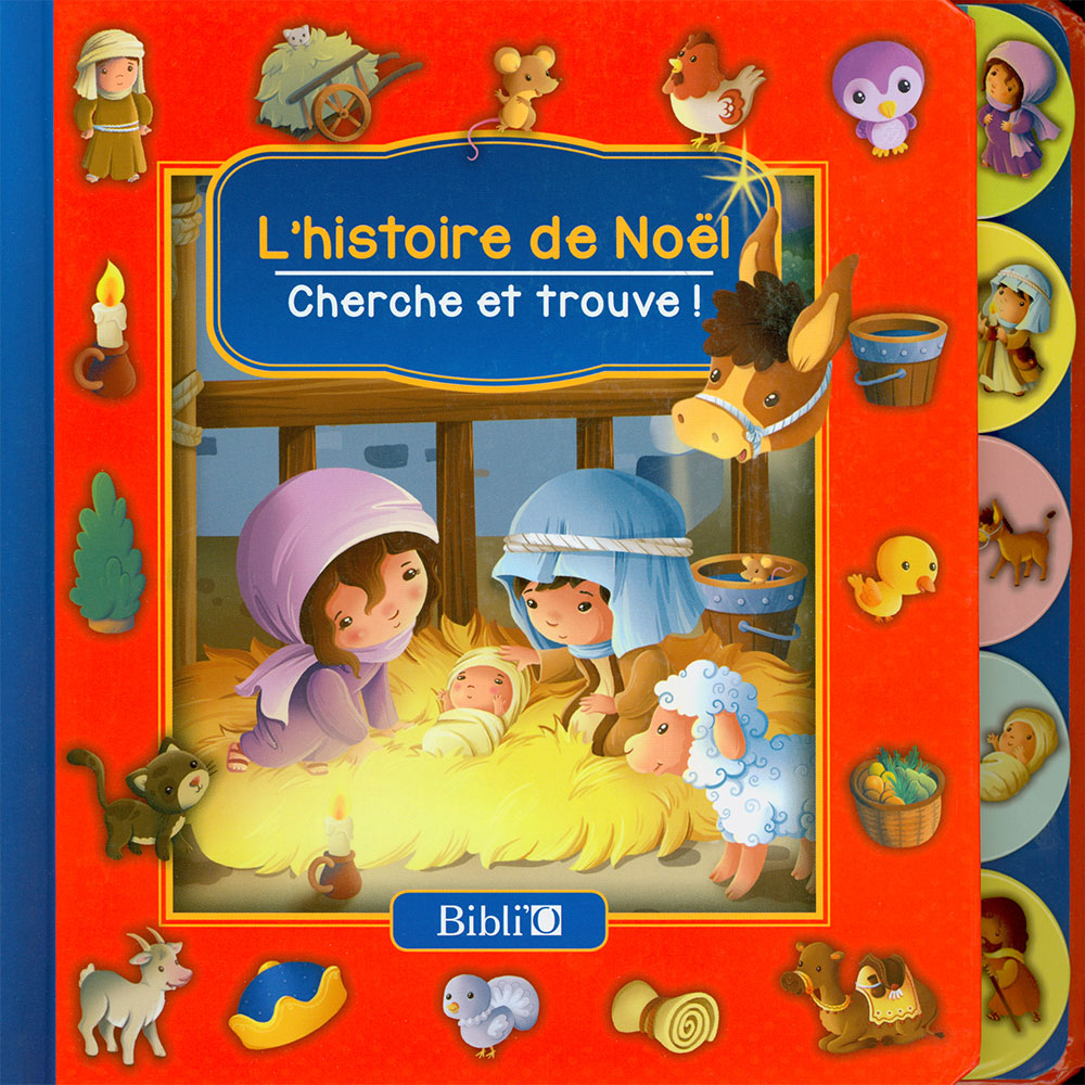 L'histoire de Noël - Cherche et trouve