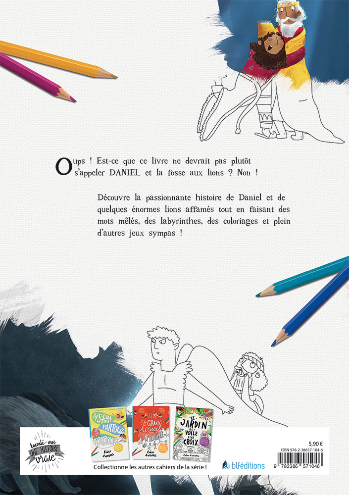 Image #1 du produit Jésus et la fosse aux lions - Cahier d'activités