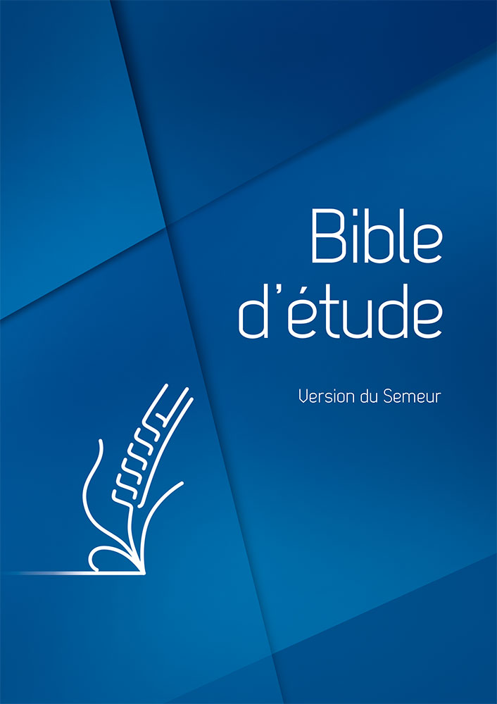 Bible Semeur d'étude 2015 rigide bleue