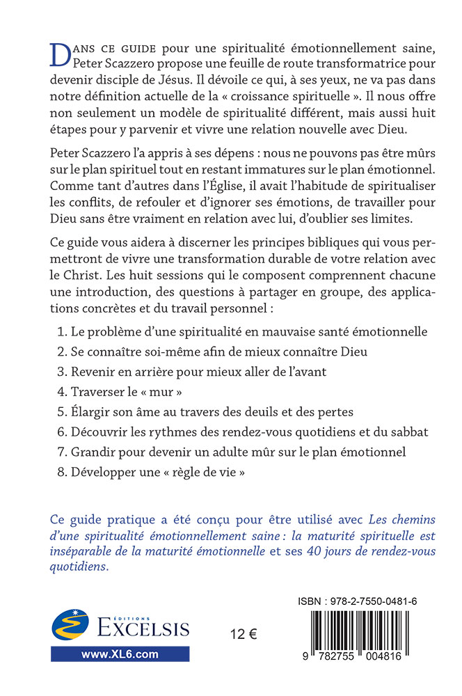 Image #1 du produit Les chemins d'une spiritualité émotionnellement saine - Guide pratique