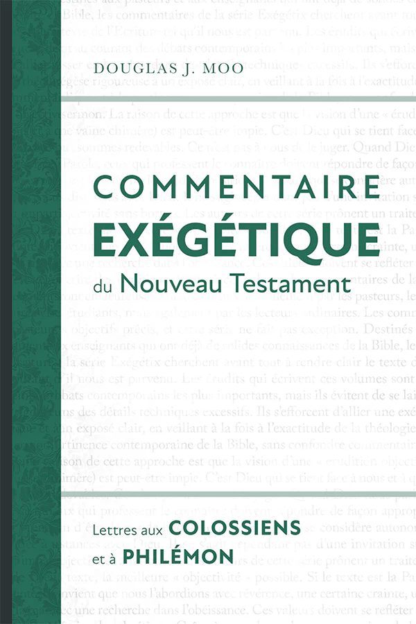 Commentaire exégétique du Nouveau Testament