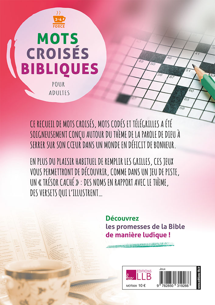 Image #1 du produit Mots croisés bibliques pour adultes tome 7