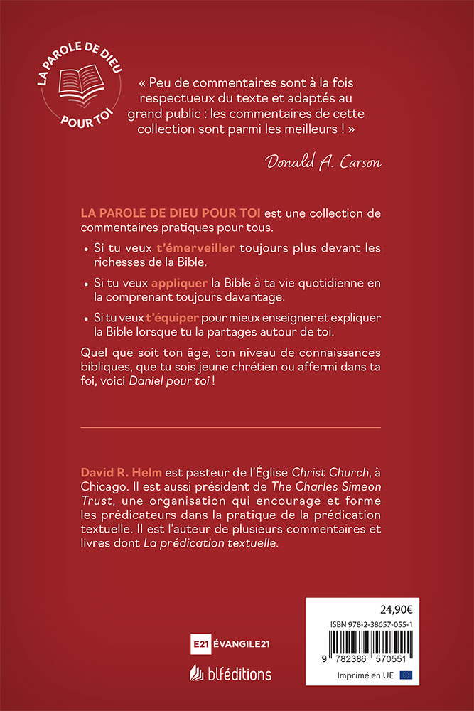 Image #1 du produit Daniel pour toi - souple