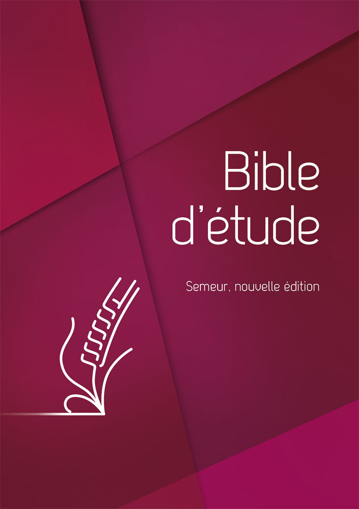 Bible Semeur d'étude 2015 rigide rouge