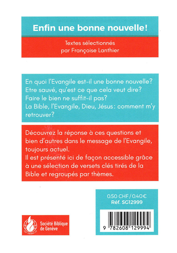 Image #1 du produit Enfin une bonne nouvelle !