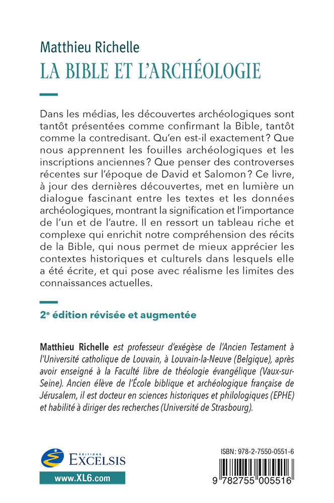 Image #1 du produit La Bible et l'archéologie