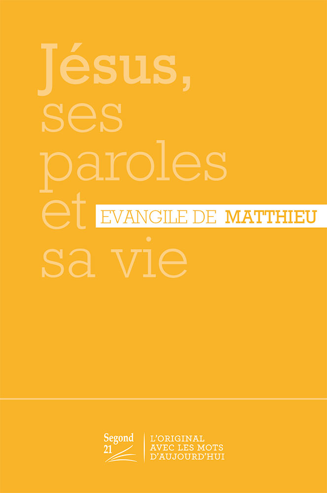 Jésus, ses paroles et sa vie - Évangile de Matthieu agrandi