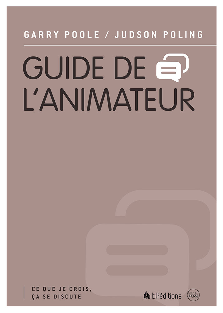 Guide de l'animateur