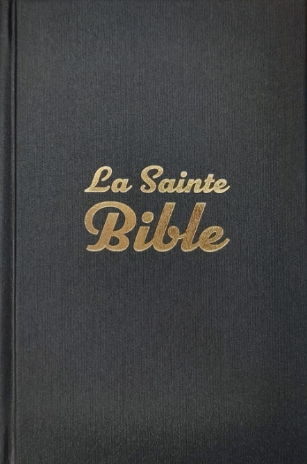 Bible Segond 1910 compacte rigide anthracite